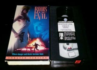 Roots Of Evil Vhs Rare Unrated Cannon Video Tape Movie Slasher Horror Sleaze