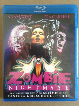 Zombie Nightmare Blu - Ray (code Red) Rare (out Of Print)