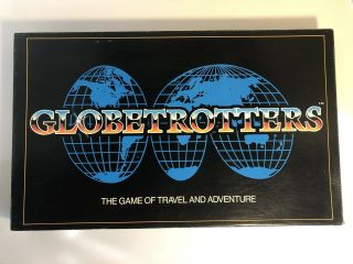Rare Vintage Globetrotters 1984 Board Game Irwin 99 Complete
