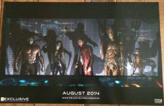 Guardians Of The Galaxy 2013 Sdcc Exclusive Poster Rare