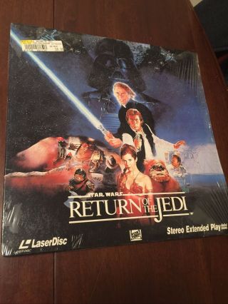 Star Wars: Return Of The Jedi Ld Laserdisc.  Rare Oop Sci - Fi Classic Lucas