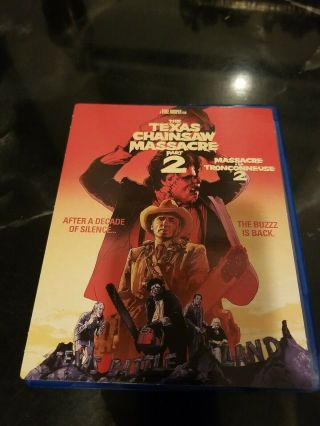 The Texas Chainsaw Massacre 2 (blu - Ray Disc,  2012) Rare Face Plate
