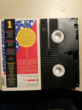 MOSCOW MUSIC PEACE FESTIVAL Volume 1 VHS Tape Skid Row Cinderella Bon Jovi Rare 2