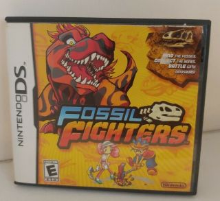 Fossil Fighters (nintendo Ds,  2009) Rare Game Instruction Booklet