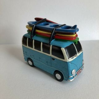 Rare Vw Volkswagen Bus / Van Toothbrush Holder Collectible