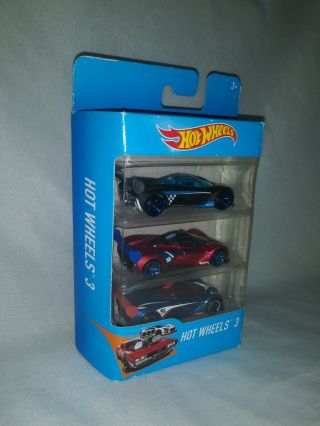 Hot Wheels Custom 3 Pack Three Mazda Furai Rare Loose Black Red Blue 2
