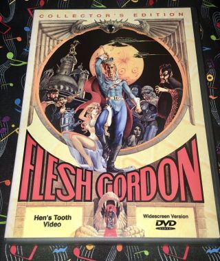 Flesh Gordon - Collector’s Edition Dvd (1999,  Widescreen) Rare Like