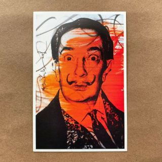 Mr Brainwash Icons Salvador Dalí Pop Art Show Postcard Giclee Print Mbw Rare