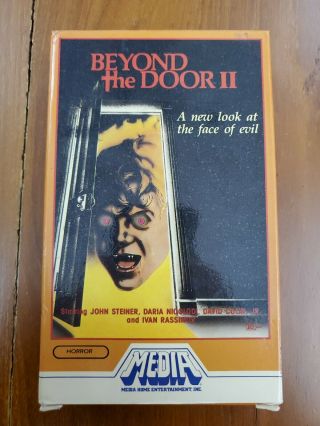 Beyond The Door Ii 2 - Media Beta Max - Rare 1983 Horror Video Tape Not Vhs