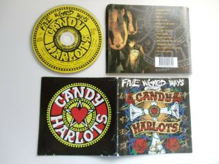 Candy Harlots - Five Wicked Ways 1992 Rare L.  A Guns/faster Pussycat Cd