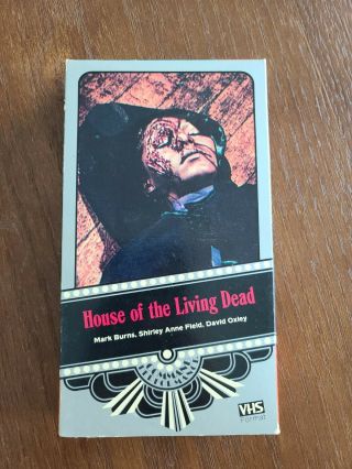 House Of The Living Dead Vhs Cult Horror Video Communications Very Rare