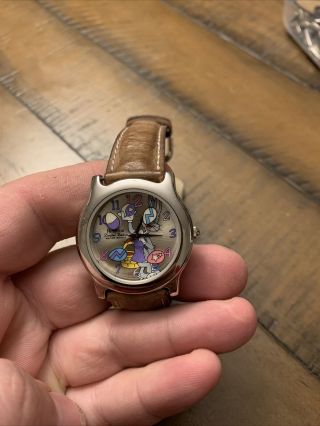 Vintage Bugs Bunny Animated Armitron Watch Limited Edition Rare 2200/392 Yr67a