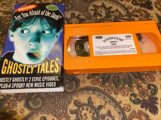 Are You Afraid Of The Dark: Ghostly Tales (vhs,  1994) Nickelodeon,  Rare,  Oop