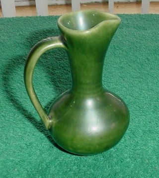 Vtg Miniature Van Briggle Pottery Signed Pitcher Vase Ewer 3 - 1/2 " Rare
