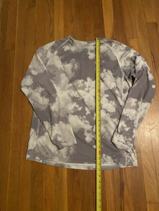 Simms Solarflex Medium Long Sleeve Shirt Upf 50 Rare