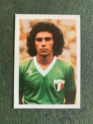 Hugo Sanchez Mexico Rare Fks World Cup Special 1982 Sticker 212 Near