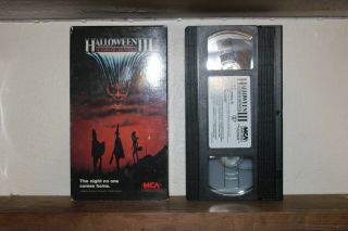 Halloween 3: Season Of The Witch (vhs) 1987 Mca Home Video Movie Rare Look