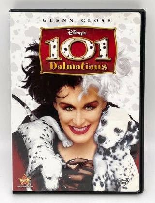 101 Dalmatians Glenn (dvd,  2008) Glenn Close Disney Dalmatians Movie Rare Oop