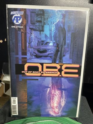 Obe O.  B.  E Out Of Body Experience 1 Cvr A 2021 Antarctic Press Rare 1st Print Nm