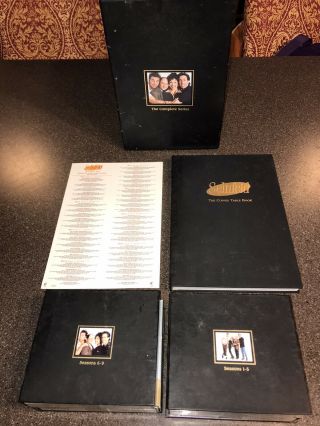 Seinfeld The Complete Series (not Complete),  Coffee Table Book,  Rare Bonus Disc