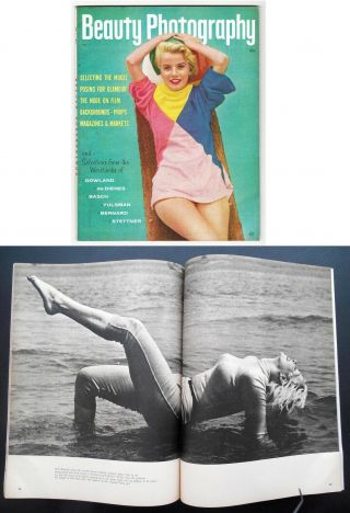 Beauty Photography 1 - 1957 - Marilyn Monroe - Gorgeous Pics - Rare 1st Issue