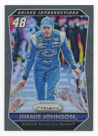 Jimmie Johnson 2016 Panini Prizm Card 81 " Rare " 1/3