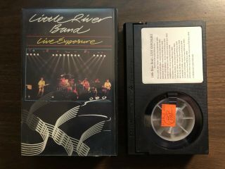 Little River Band Live Exposure - Beta Rare - 1981 Music - Thorn/emi Clamshell