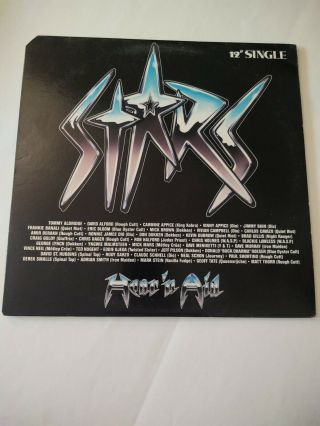 Hear N Aid Stars Vinyl Lp 884 - 004 - 1 Rare West German Press Mercury Vg,  /vg