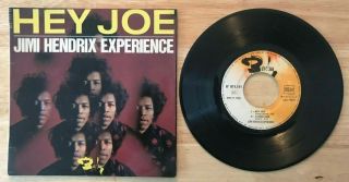 Rare French 45 Ep Jimi Hendrix Experience Hey Joe