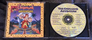 The Chipmunk Adventure Soundtrack Cd Rare Oop Hip - O 40088 1987 1998