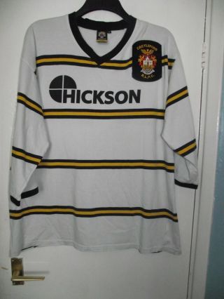 Rare Castleford Tigers Year 1985 - 88 Rugby League Shirt Adult Size Xxxl Good