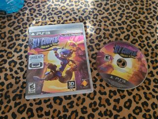 Sly Cooper: Thieves In Time (playstation 3,  2013) Ps3 Rare