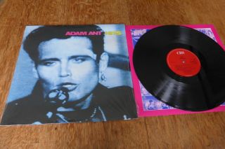 Adam Ant - Hits Uk 1986 1st Press Cbs 450074 1 Wave Pop Rock Shrink Rare Lp