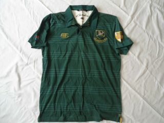 Rare South Africa Springboks Canterbury Rugby Shirt Xl V.  G.  C