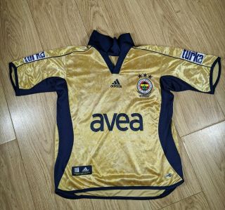 Rare Adidas Fenerbahce Football Shirt,  Centenary Shirt 1907/2007,  Yxl,  Turkish