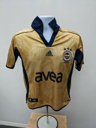 Rare Adidas Fenerbahce Football Shirt,  Centenary Shirt 1907/2007,  YXL,  Turkish 3
