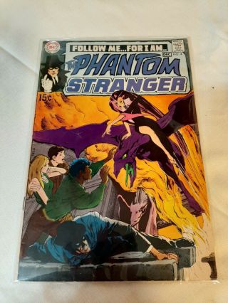 Vary Rare The Phantom Stranger Dc Comic Book Dec No.  4 15c.  Bagged.  Good Conditio