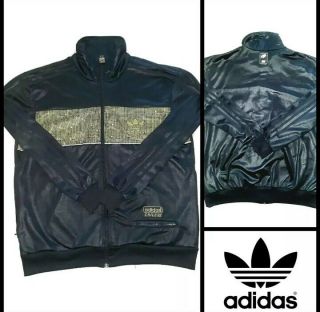 Adidas Chile 62 Rare Retro Vintage Track Jacket L/ Gold