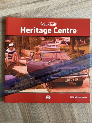 Vauxhall Heritage Centre Classic Book Inc Lotus Carlton Viva Cavalier Etc Rare