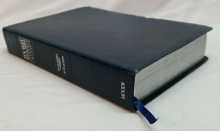 Rare King James Version Holy Bible Ryrie Expanded Study Kjv Blue Leather 1994