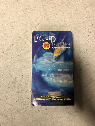 Mtv Best Of Liquid Television Vhs Rare Hard To Find Animation