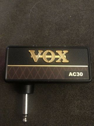 Vox Amplug Ac30 Guitar Headphone Amplifier - Rarely
