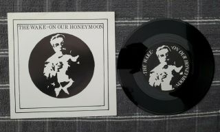 Very Rare The Wake - On Our Honeymoon 4 Track Vinyl Ep Scan 45
