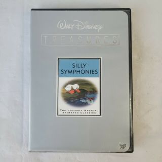 Walt Disney Treasures Silly Symphonies Dvd Historic Musical Animated No Tin Rare