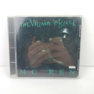 Rare Mc Ren The Villain In Black 1996 Cd Ruthless Records Eazy - E
