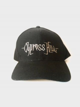 Vintage Wool Cypress Hill Black Sunday Snapback 90s Retro Rare Hip Hop