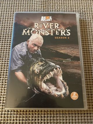 River Monsters Season 2 Dvd 2010 2 - Disc Set Animal Planet Jeremy Wade Rare Oop