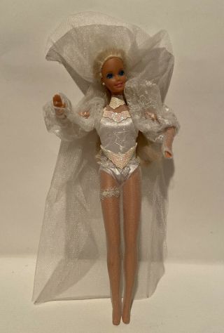 Barbie Doll Vintage 1978 Barbie Bride Dress Rare Doll