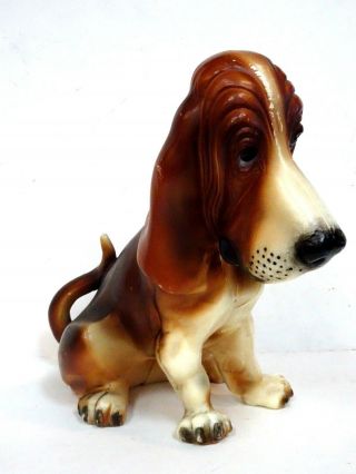 Rare Vintage 1960s Breyer Molding Co 325 Basset Hound 7 " Tall - Hush Puppies