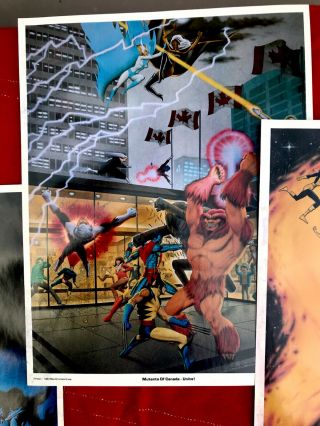 X Men portfolio 80s Fastner and Larsen Sal Q vintage Marvel rare plus items 2
